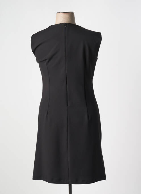 Robe mi-longue noir FEMMES JE VOUS AIME pour femme