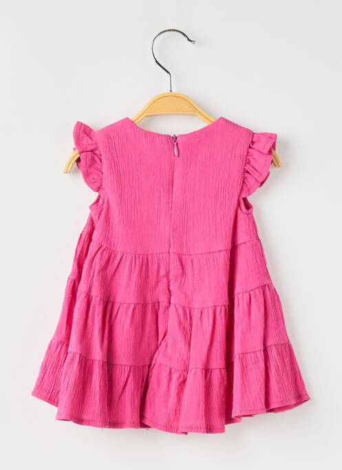 Robe mi-longue rose BABY BOL pour fille