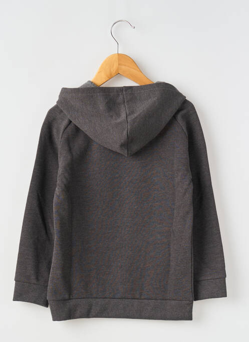 Sweat-shirt à capuche gris KNOT SO BAD pour garçon