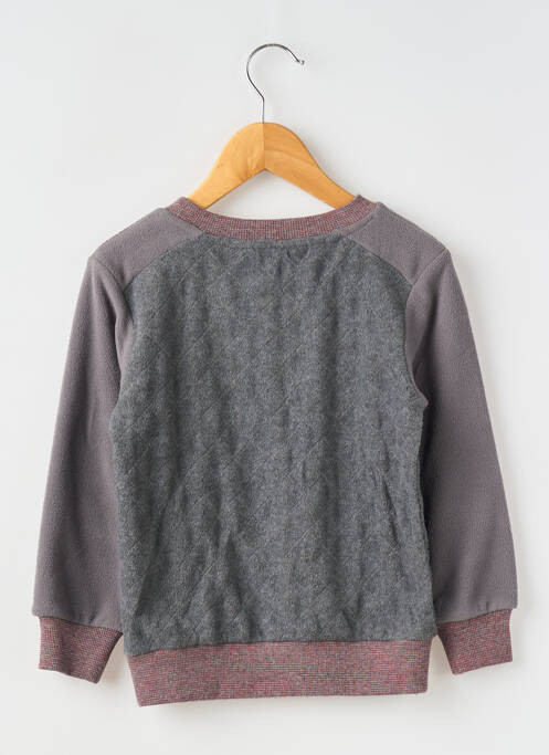 Sweat-shirt gris LONGBOARD pour garçon