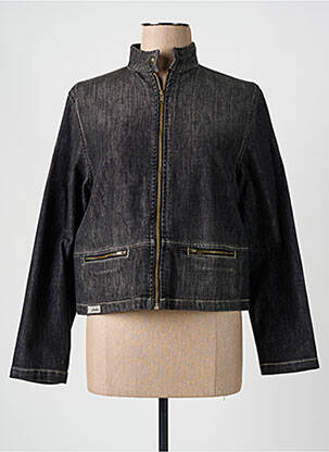 Veste casual coupe droite gris LUCCHINI femme