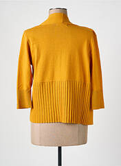 Gilet manches longues jaune CONCEPT K pour femme seconde vue