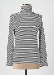 Pull col roulé noir KANOPE pour femme seconde vue