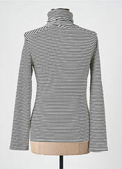 Pull col roulé noir KANOPE pour femme seconde vue