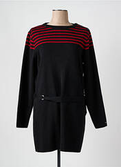 Robe pull noir ARMOR LUX pour femme seconde vue