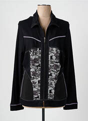 Veste casual noir QUATRE VINGT JOURS pour femme seconde vue