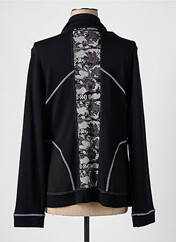 Veste casual noir QUATRE VINGT JOURS pour femme seconde vue