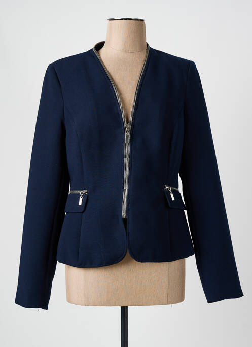 Blazer bleu ATTENTIF pour femme