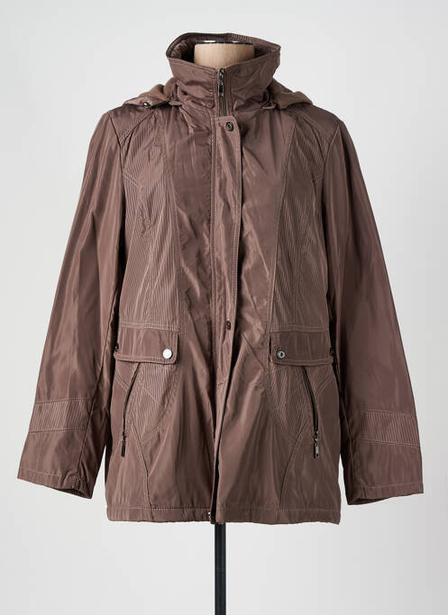 Parka marron SOURIRE pour femme