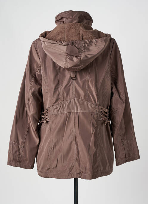 Parka marron SOURIRE pour femme