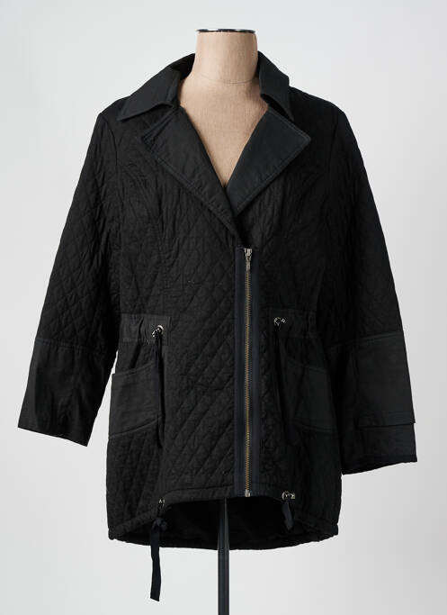 Parka noir LUCCHINI pour femme