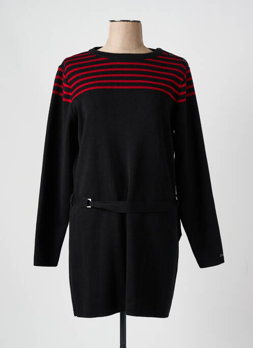 Robe pull noir ARMOR LUX pour femme