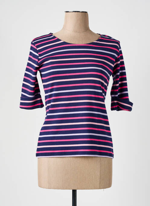 T-shirt bleu ARMOR LUX pour femme