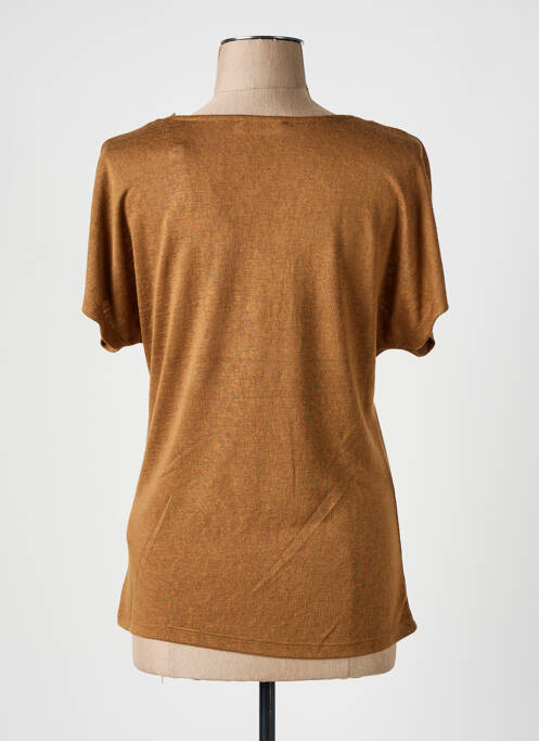 T-shirt marron CONCEPT K pour femme