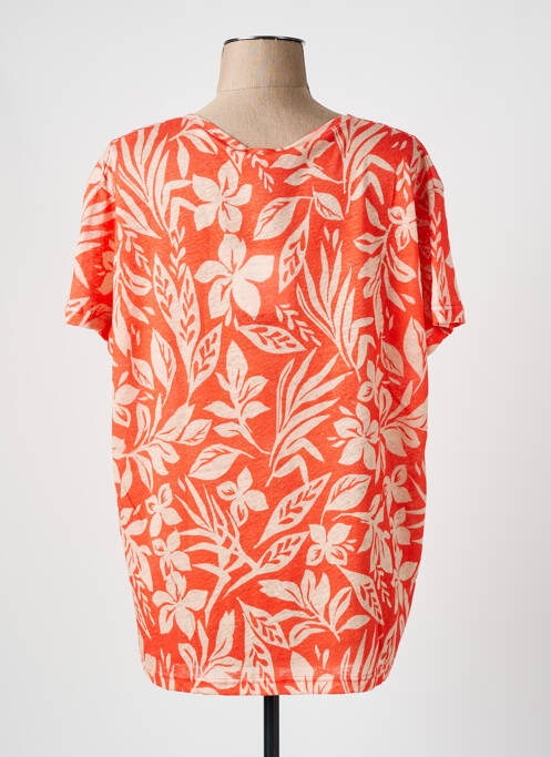 T-shirt orange ARMOR LUX pour femme