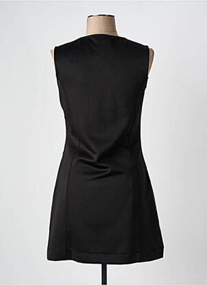 Robe courte sans manche sans manche noir FRONT DE MER femme