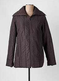 Doudoune poches sans capuche marron BURETTI femme