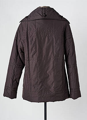 Doudoune manches longues sans capuche marron BURETTI femme
