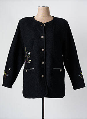 Veste casual coupe cintrée noir 20/20 femme