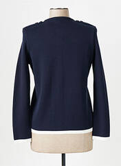 Gilet manches longues bleu ARMOR LUX pour femme seconde vue