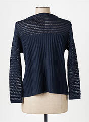 Gilet manches longues bleu FELINO pour femme seconde vue