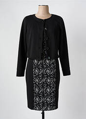 Ensemble robe noir QUATRE VINGT JOURS pour femme seconde vue