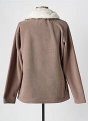 Polaire marron KALAÏS pour femme seconde vue