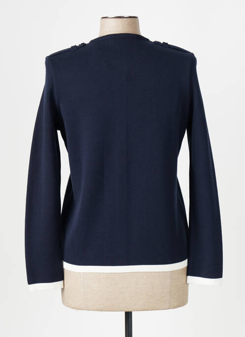 Gilet manches longues bleu ARMOR LUX pour femme