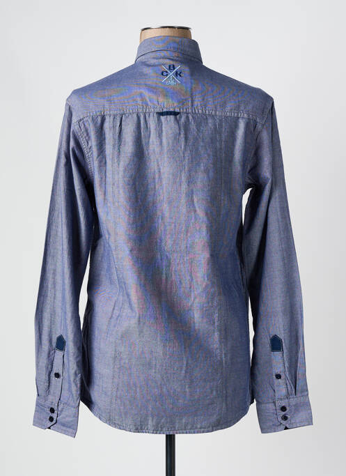 Chemise manches longues bleu CBK pour homme