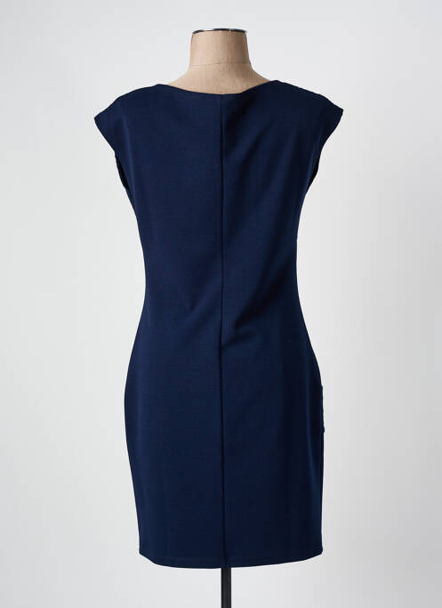 Robe courte bleu QUATRE VINGT JOURS pour femme