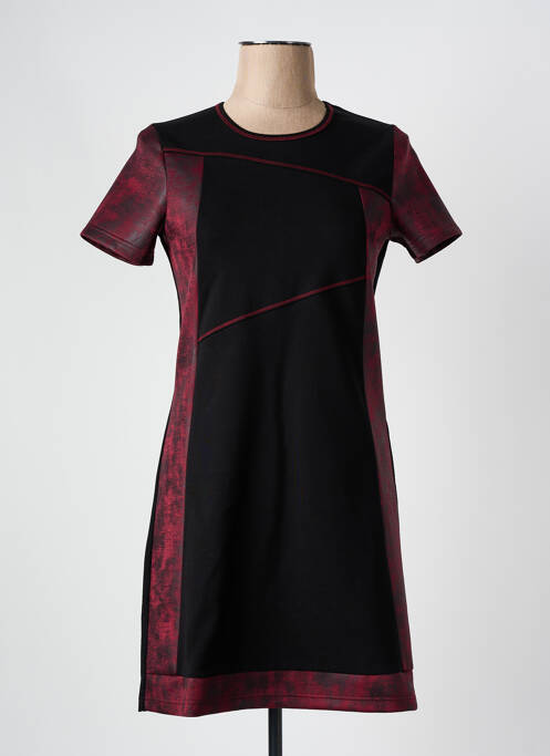 Robe courte rouge CLAUDE DE SAIVRE pour femme