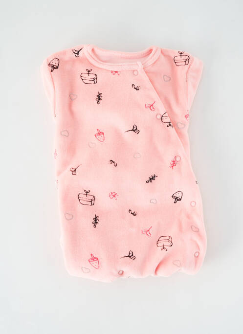 Pyjama rose BABY BOL pour fille