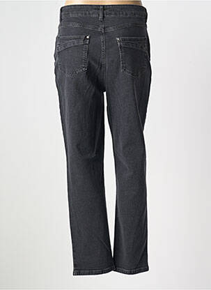 Jeans coupe slim stretch taille normale noir MAISON CAPTAIN femme