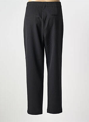 Pantalon droit tissage crêpe taille normale noir MAISON CAPTAIN femme