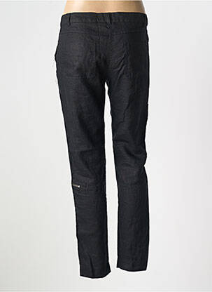 Pantalon slim taille normale taille normale noir MISS CAPTAIN femme