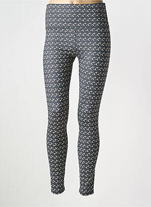 Legging stretch taille normale gris MISS CAPTAIN femme