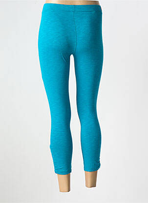 Legging tissage jersey taille normale bleu MISS CAPTAIN femme