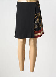 Jupe courte doublure noir CAPTAIN TORTUE femme