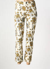 Jeans coupe slim beige CAPTAIN TORTUE pour femme seconde vue