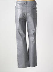 Jeans coupe slim gris CAPTAIN TORTUE pour femme seconde vue