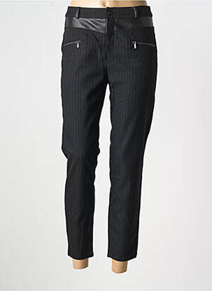 Pantalon 7/8 noir LITTLE MISS BY CAPTAIN TORTUE pour femme