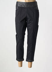 Pantalon 7/8 noir MISS CAPTAIN pour femme seconde vue