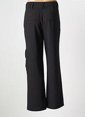 Pantalon droit noir CAPTAIN TORTUE pour femme seconde vue