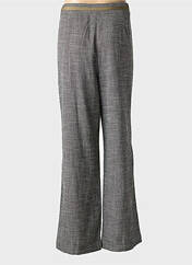 Pantalon flare gris CAPTAIN TORTUE pour femme seconde vue