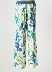 Pantalon large vert CAPTAIN TORTUE pour femme seconde vue