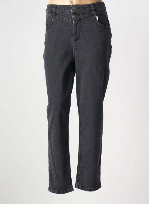 Jeans coupe slim noir MAISON CAPTAIN pour femme