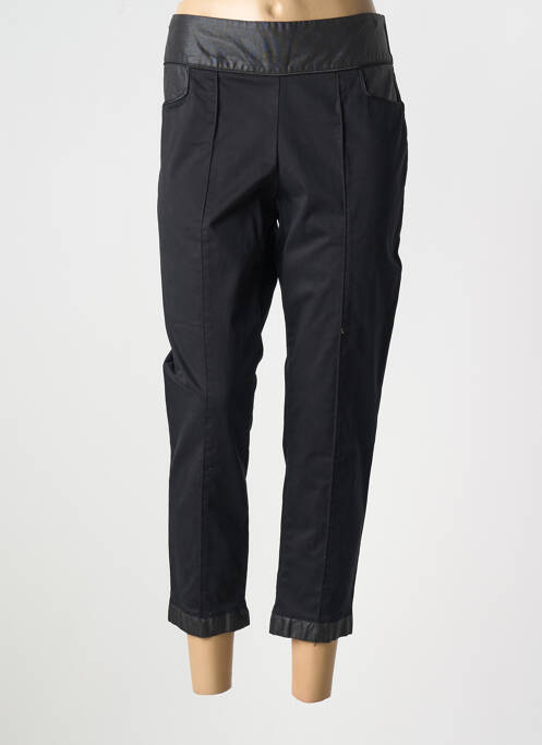 Pantalon 7/8 noir MISS CAPTAIN pour femme