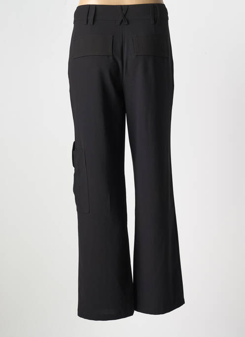 Pantalon droit noir CAPTAIN TORTUE pour femme
