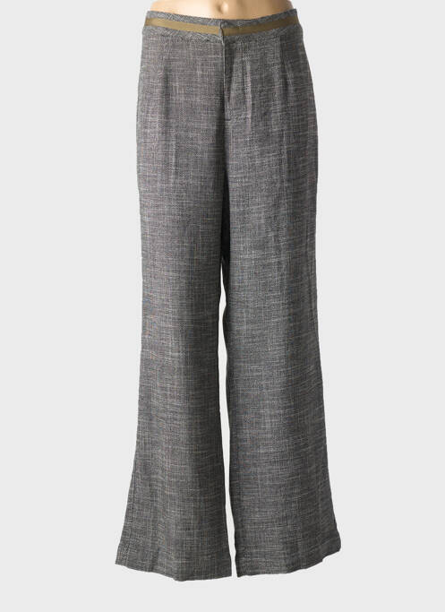 Pantalon flare gris CAPTAIN TORTUE pour femme