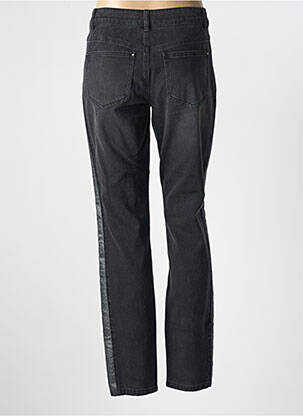 Jeans coupe slim stretch taille normale noir CAPTAIN TORTUE femme